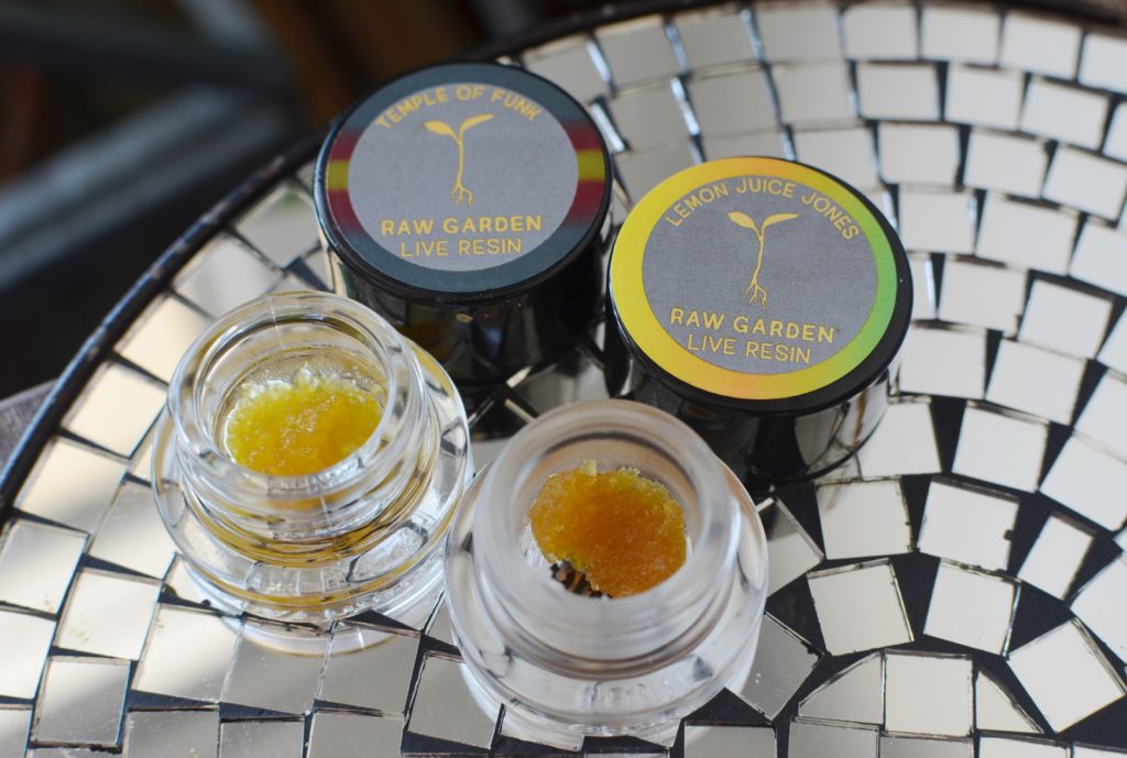 Raw Garden Live Resin, photo by Lindsey Bartlett.