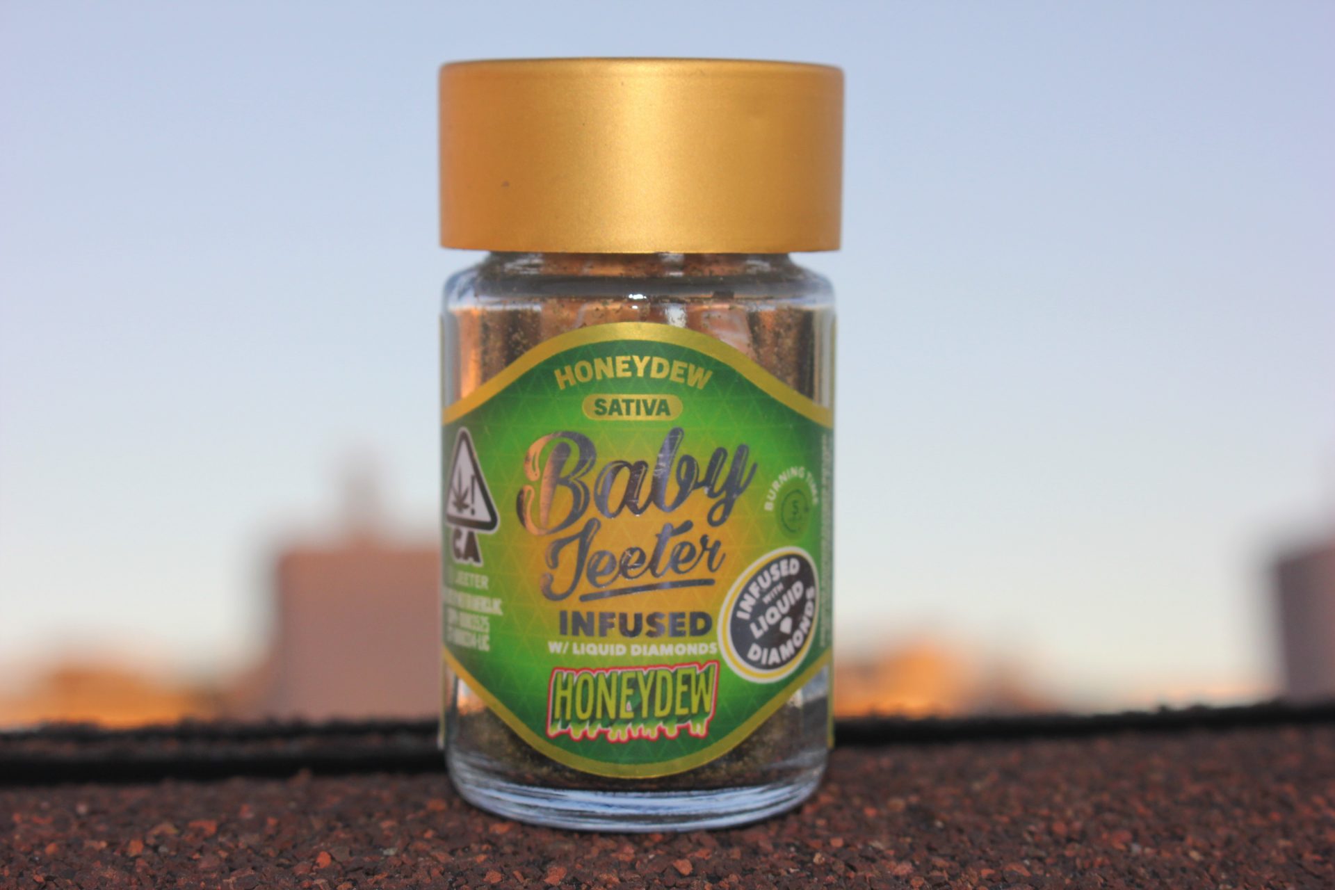 Cannabis Product Review Baby Jeeter Infused Honeydew Preroll Pack