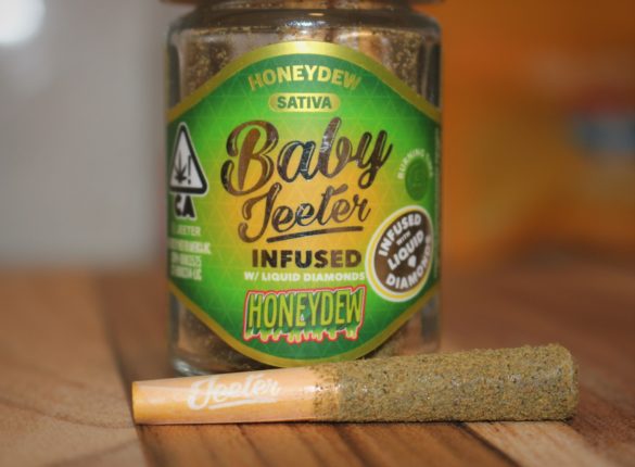Honeydew Baby Jeeter prerolls cannabis review from Emjay