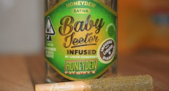 Baby Jeeter Infused Honeydew Preroll Pack Review