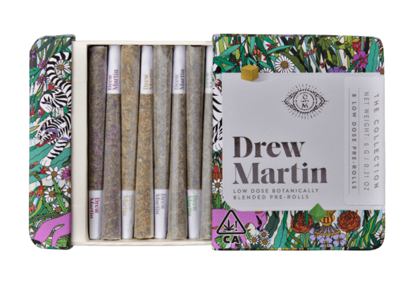 Emjay reviews the collection of botanic prerolls by cannabis company Drew Martin