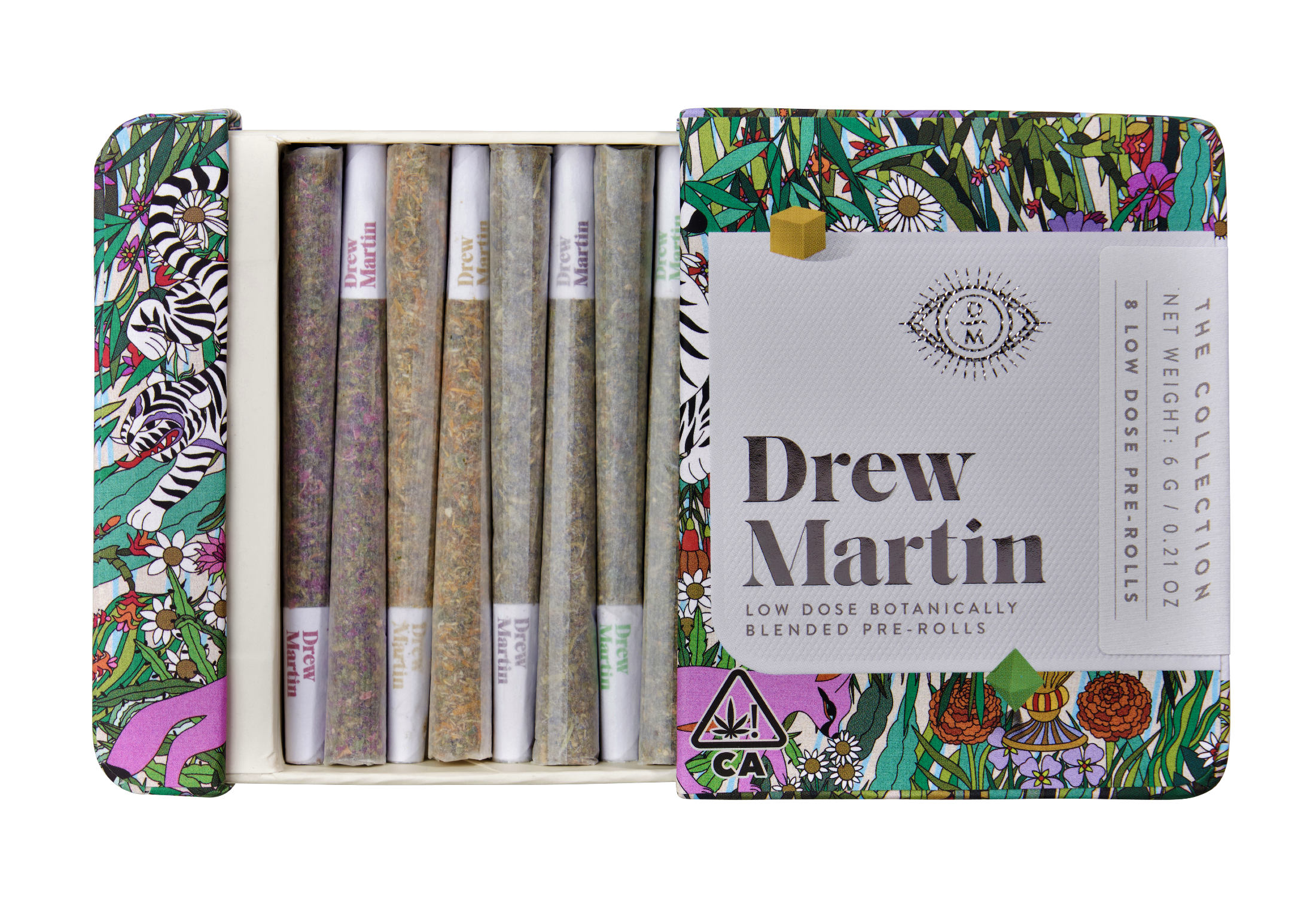 Emjay reviews the collection of botanic prerolls by cannabis company Drew Martin