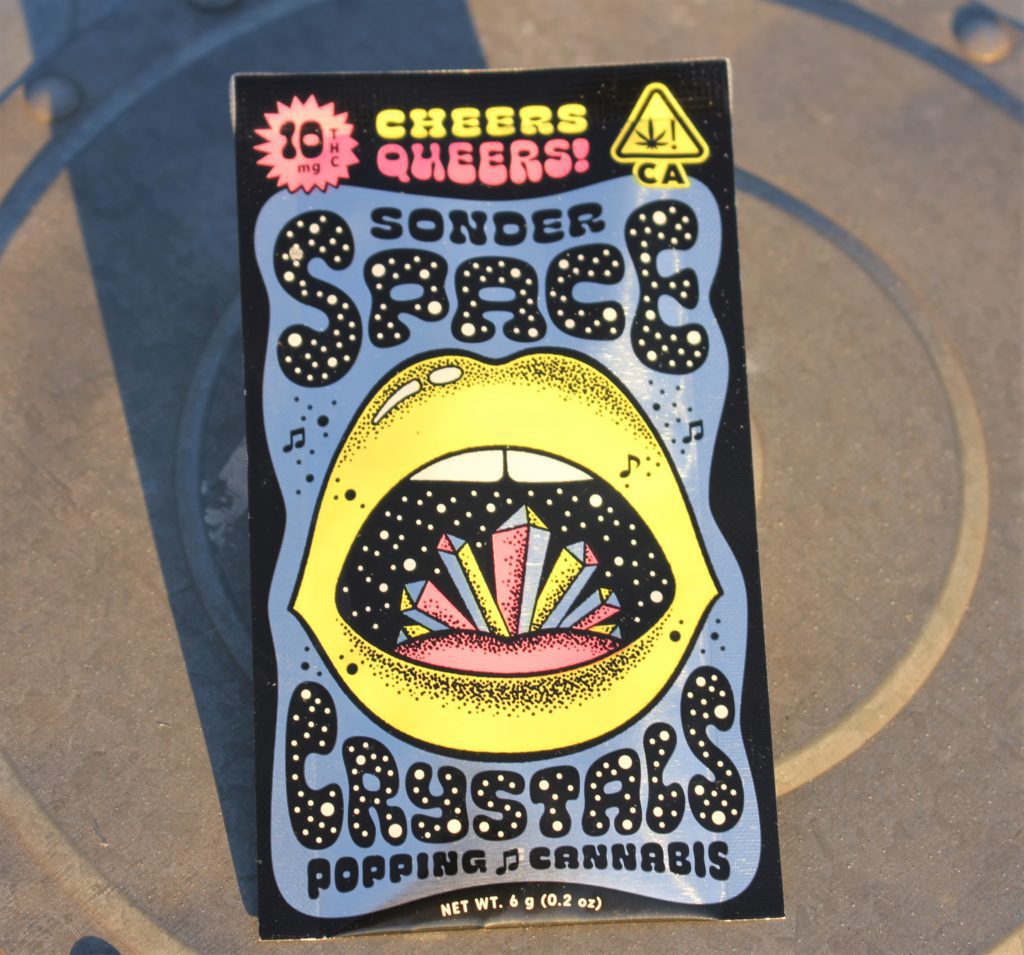 Sonder's Space Crystal edible review from Emjay