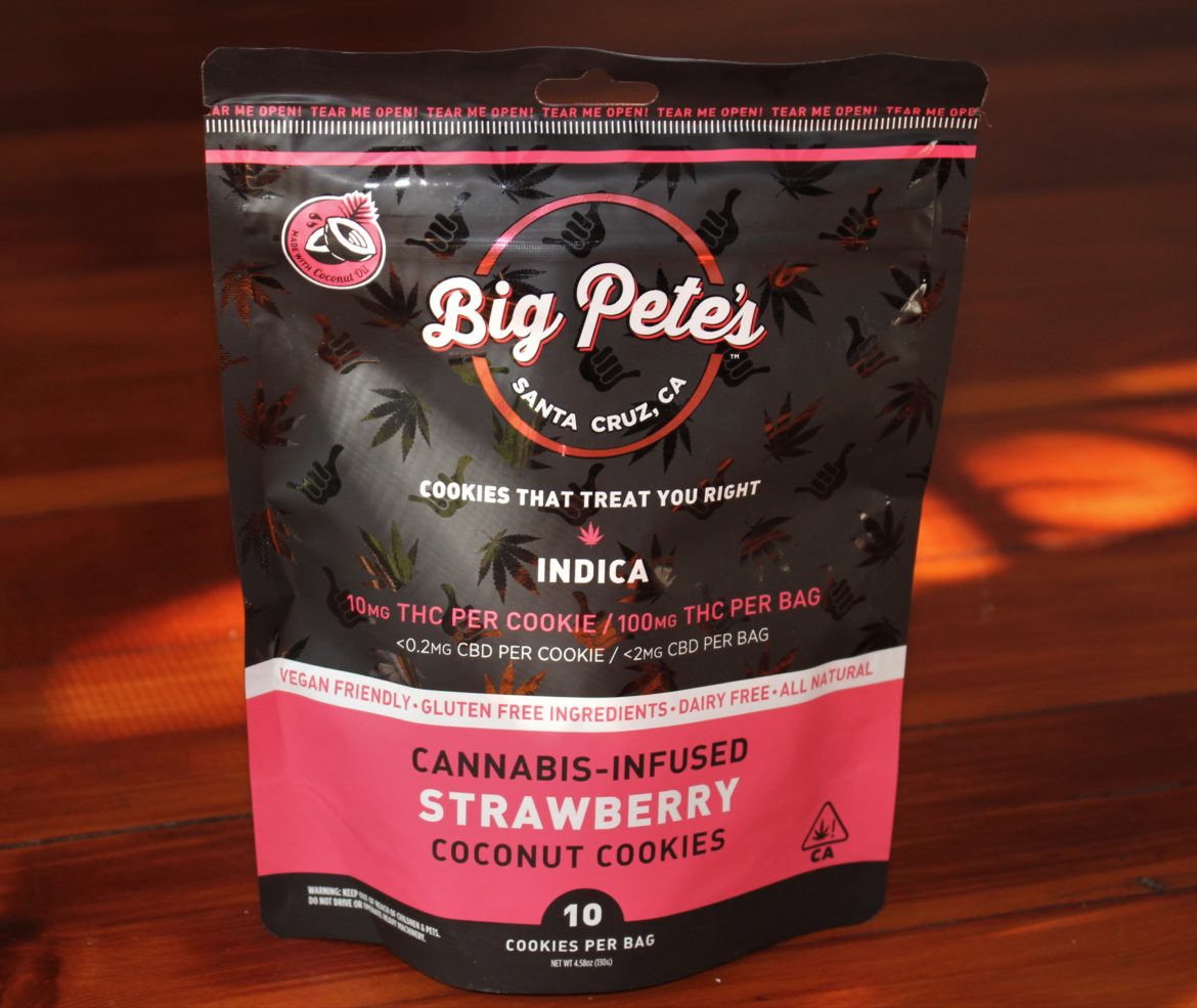BigPetes_VeganStrawbCoconut_CarrieDabshaw Big Pete's Vegan Strawberry Coconut edibles review