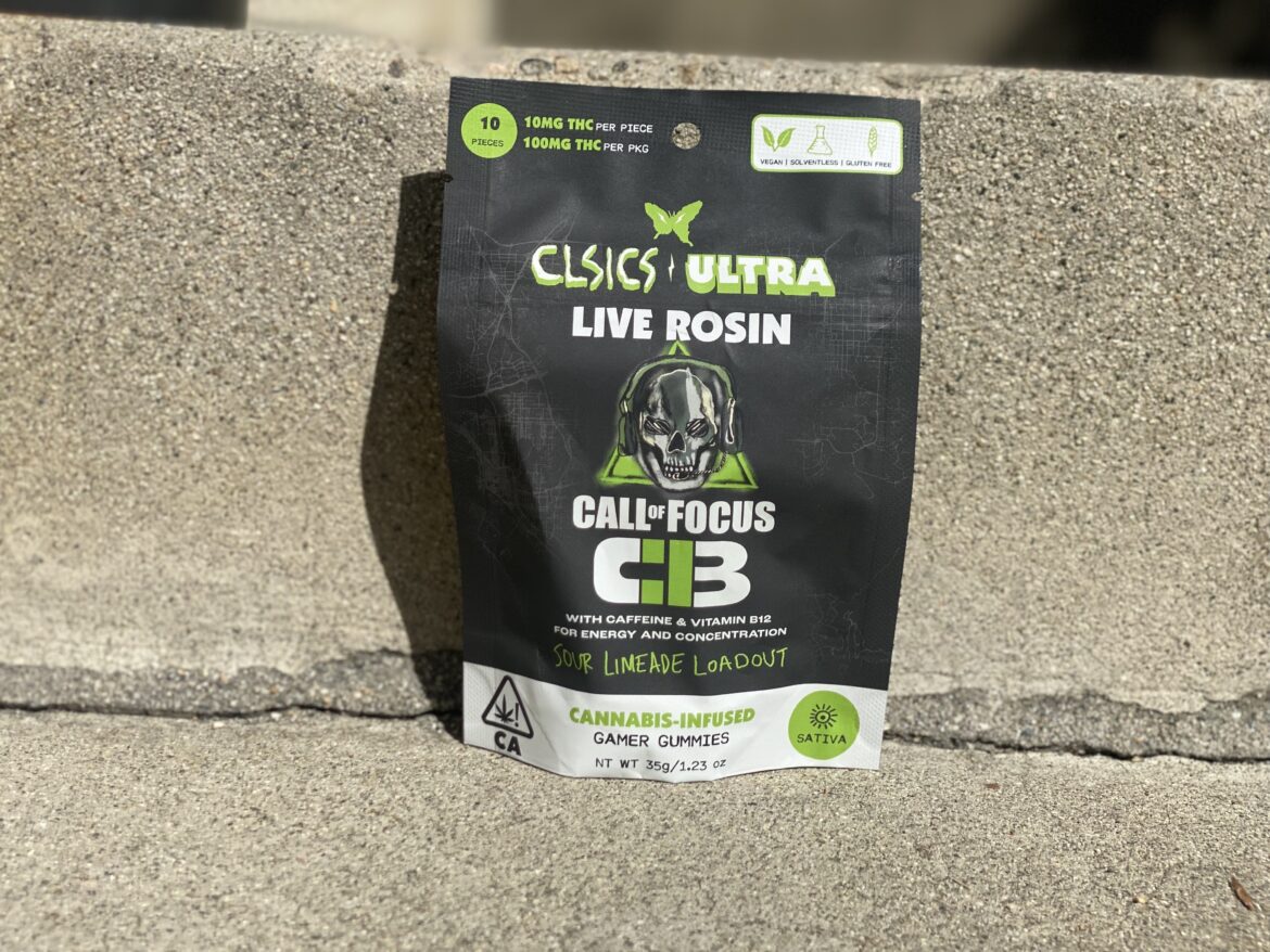 CLSICS: Call of Focus Sour Limeade Loadout Live Rosin Gummies
